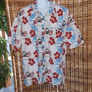 Vintage Lahaina Kaanapali Railroad Maui Hawaii Shirt 3XL  XXXL